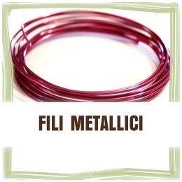 Fili metallici colorati