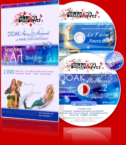 Doppio DVD OOAK - Fairy and Mermaid