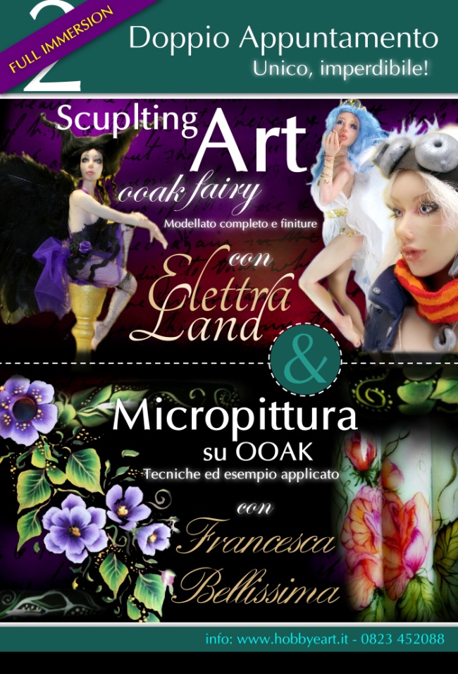 OOAK e MICROPITTURA con Elettra Land e Francesca Bellissima